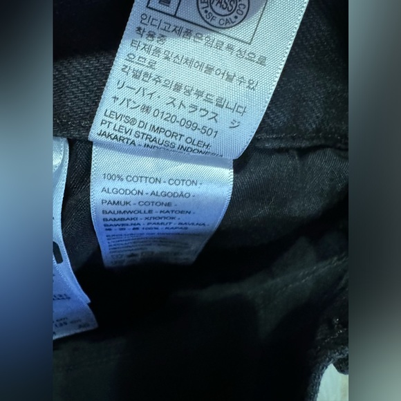 Levi’s HIGH WAISTED MOM WOMEN'S SHORTS (PLUS SIZE)
22W 26W wonderful black NWT - Picture 10 of 12